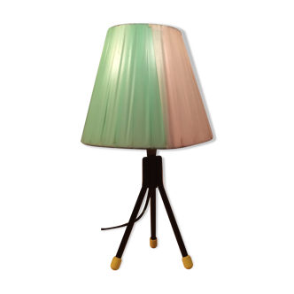 Lampe tripode métal années 50