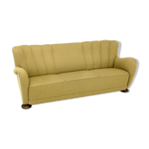 Canapé scandinave 3 places Suède 1940