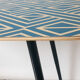 TV table, side, service on wheels