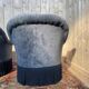 Salon crapaud comprenant cabale et fauteuils + pouf