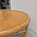 Table basse en rotin, 1960