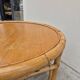 Vintage 1960s rattan coffee table