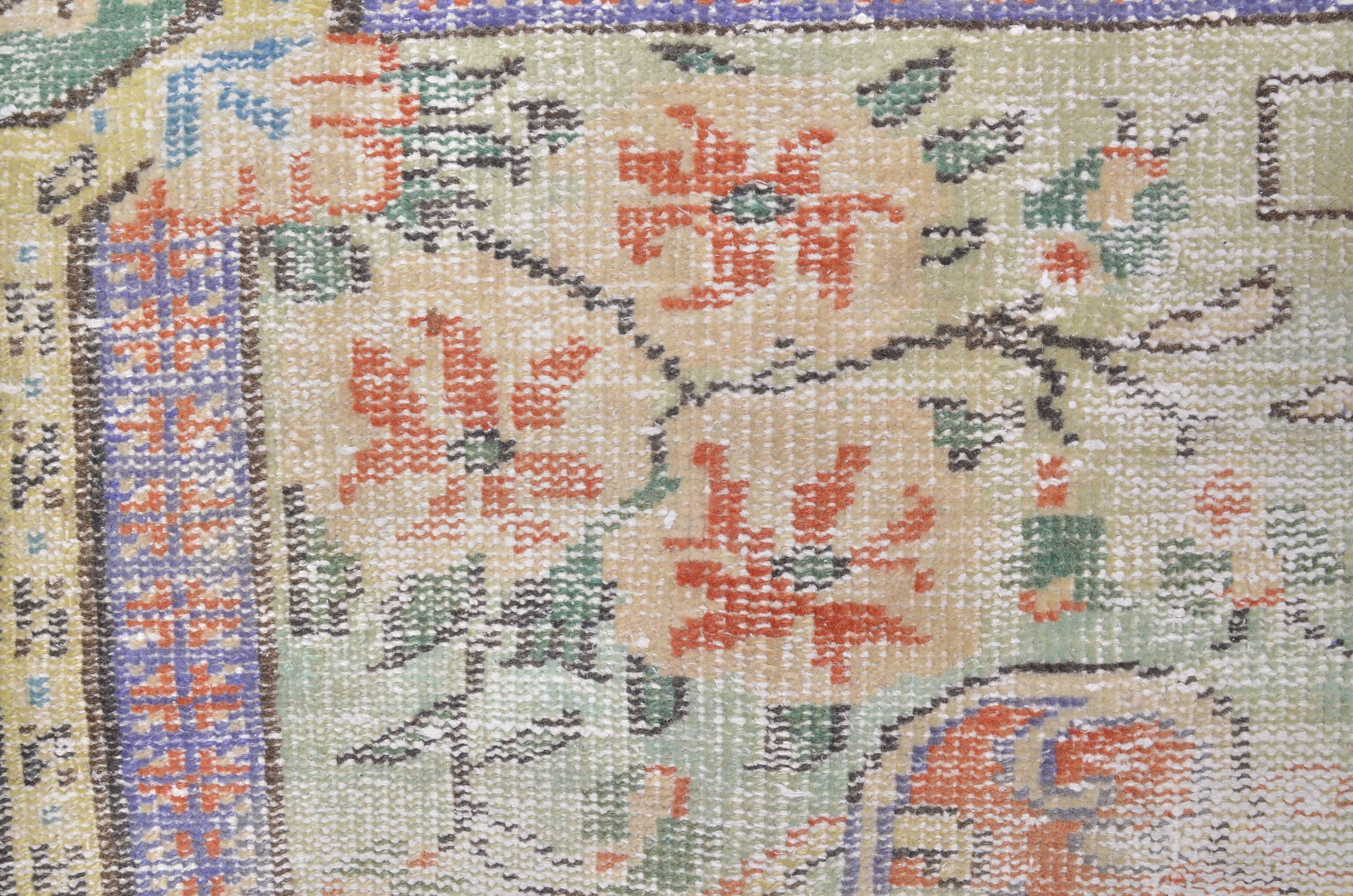 Tapis vintage en laine anatolienne sku2313