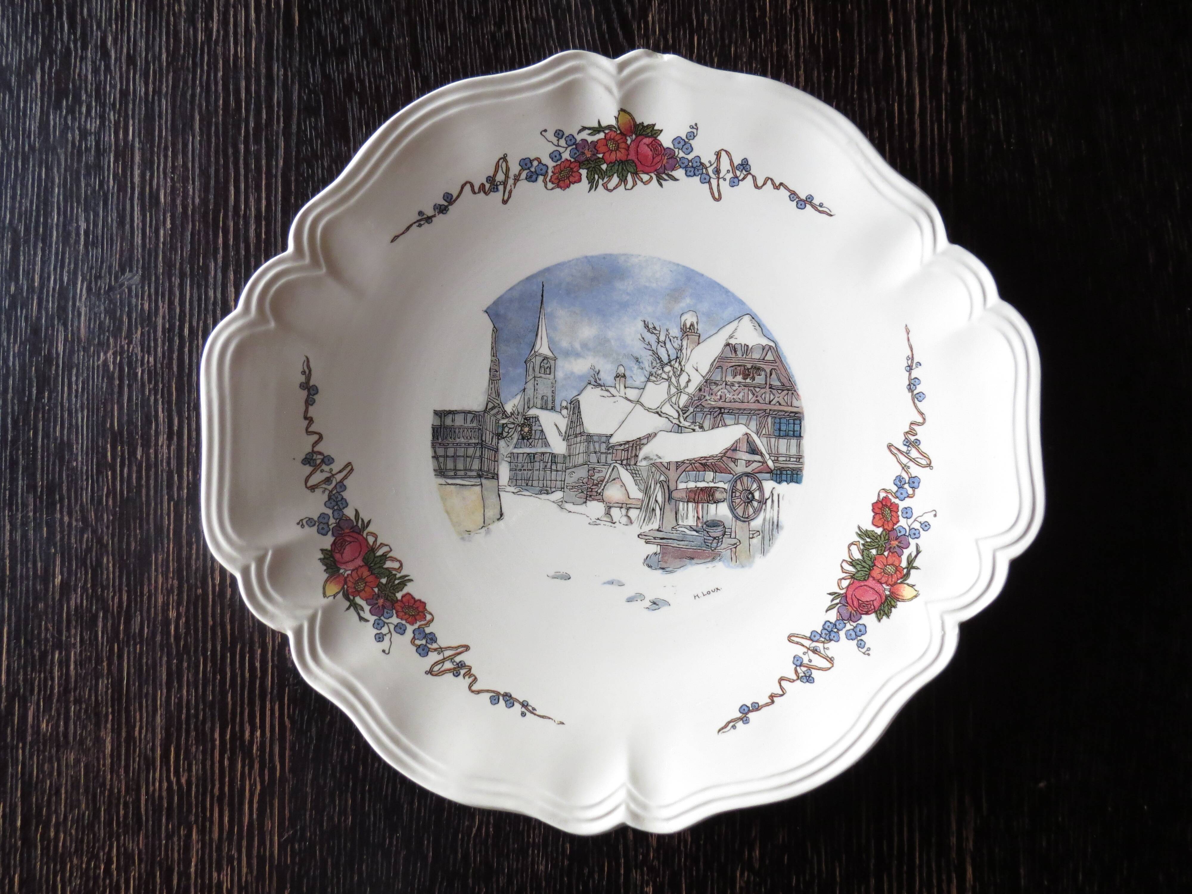 9-piece service Obernai model - Sarguemines