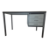 Bureau vintage industriel Gispen avec caisson 3 tiroirs