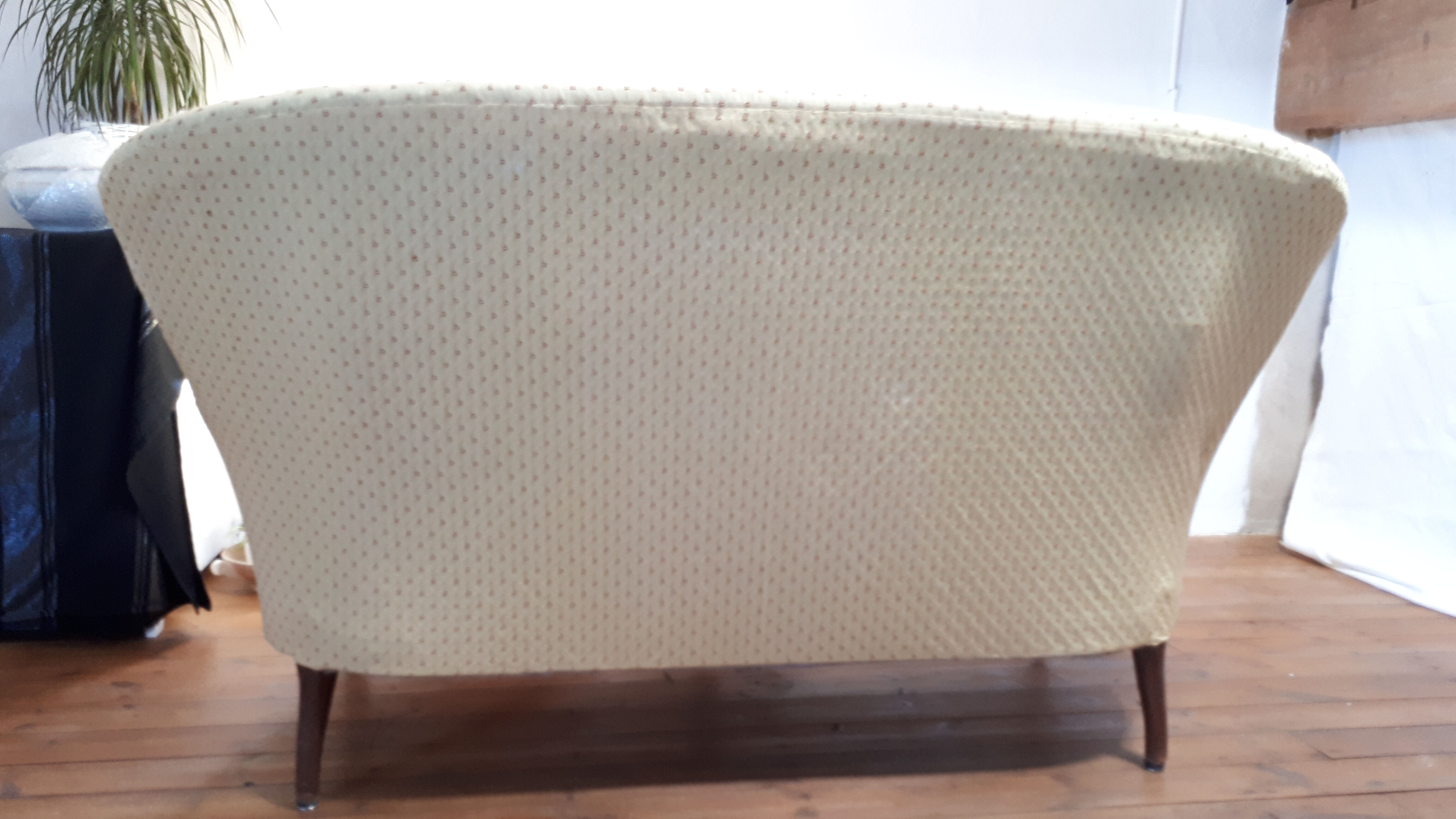 Vintage sofa louis Philippe style restored