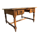 Double-sided desk Napoleon elm wood