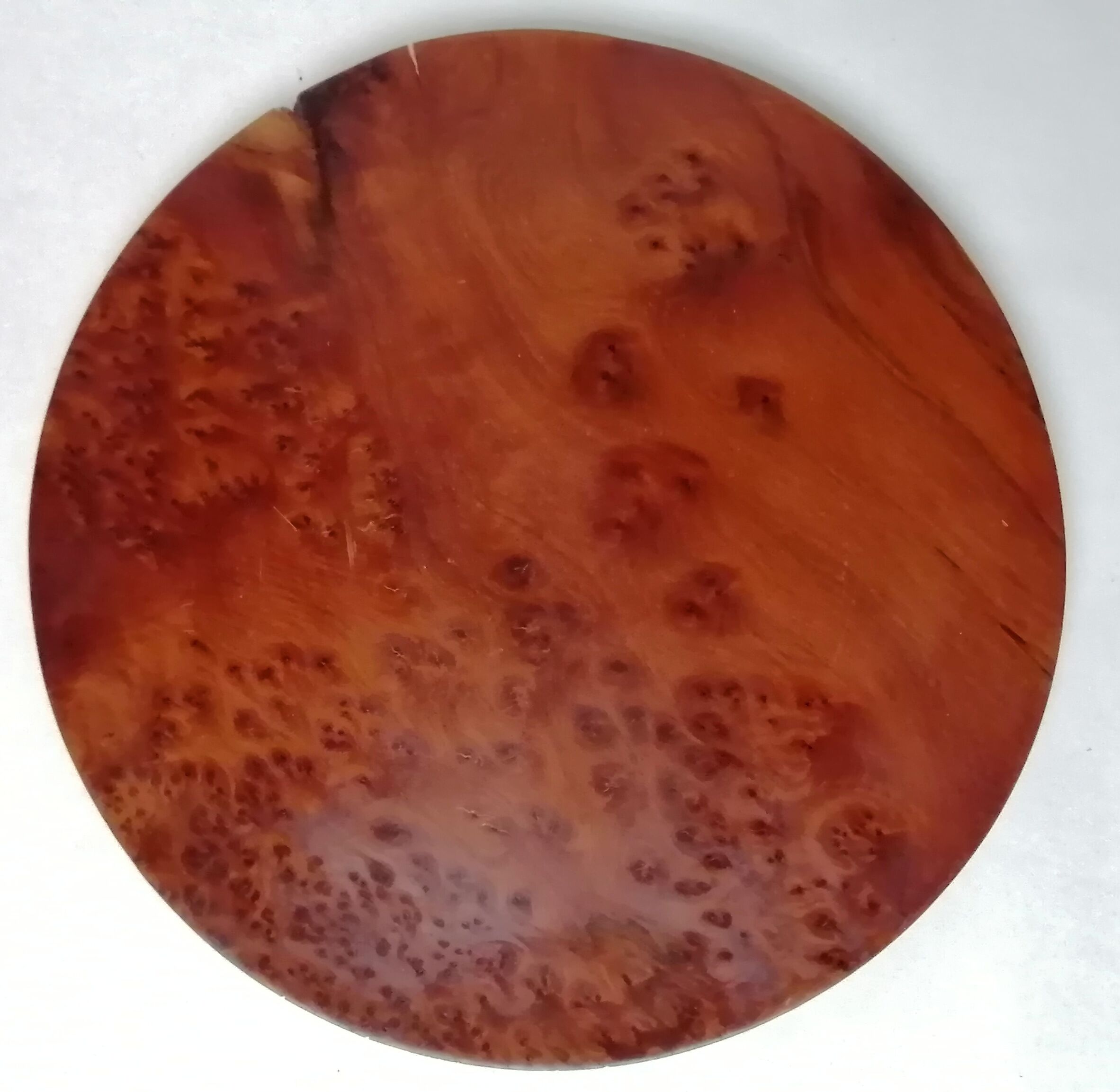 Plateau fromage en loupe de thuya