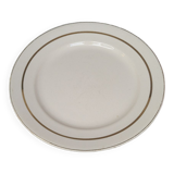 12 gold filet plates