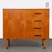 Vintage wooden chest of drawers produced by UP Zavody, 1960