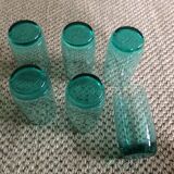Series of 6 glasses