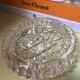Vintage glass ashtray