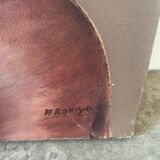 Signed African portrait