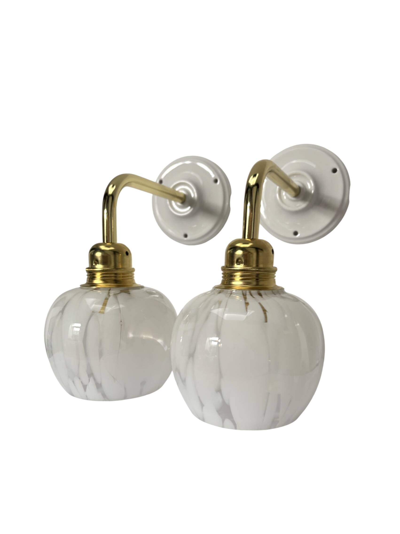 Pair of vintage wall sconces