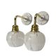 Pair of vintage wall sconces