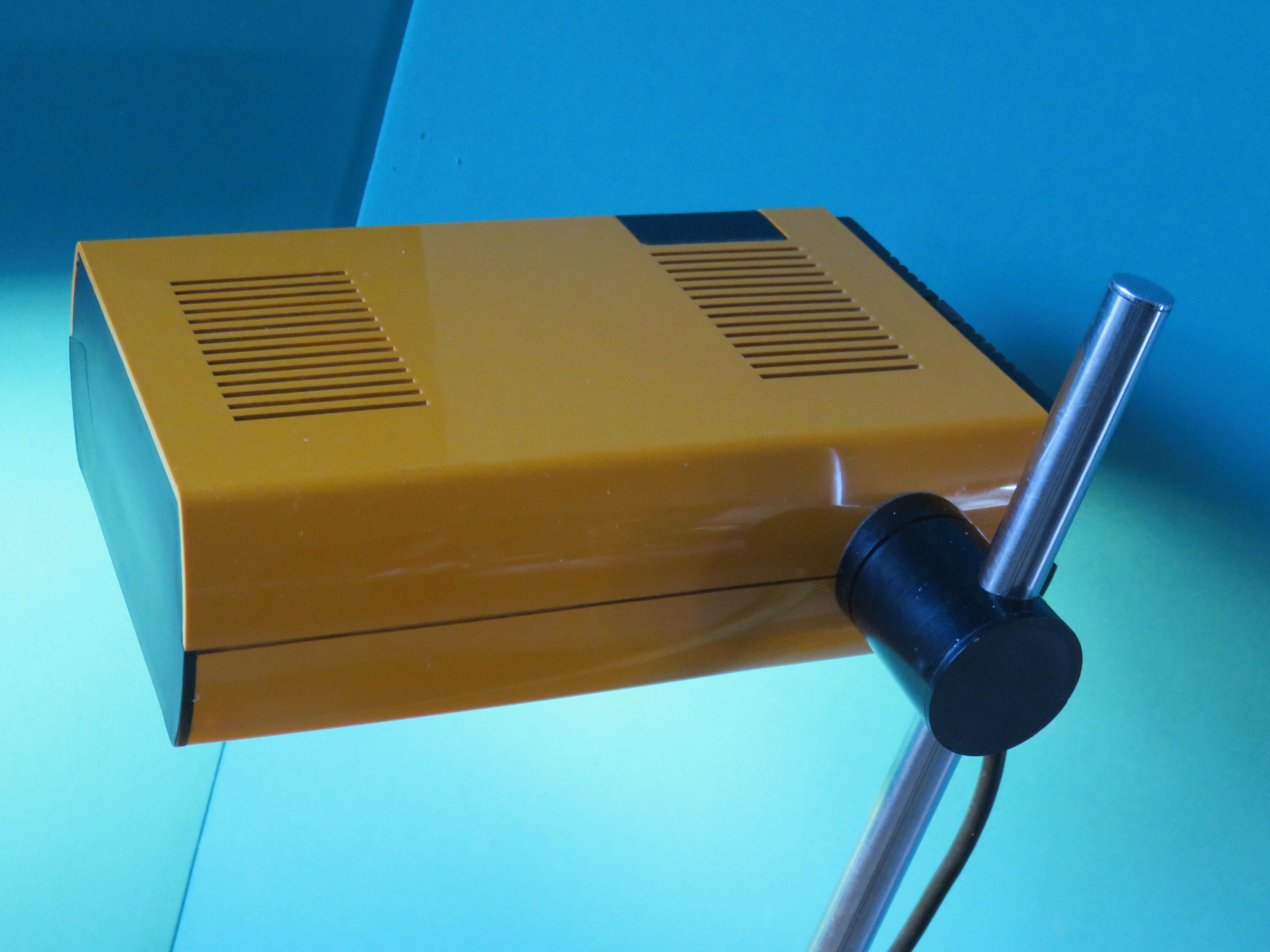 Orange Manade desk lamp "SAMP Design", France 1972