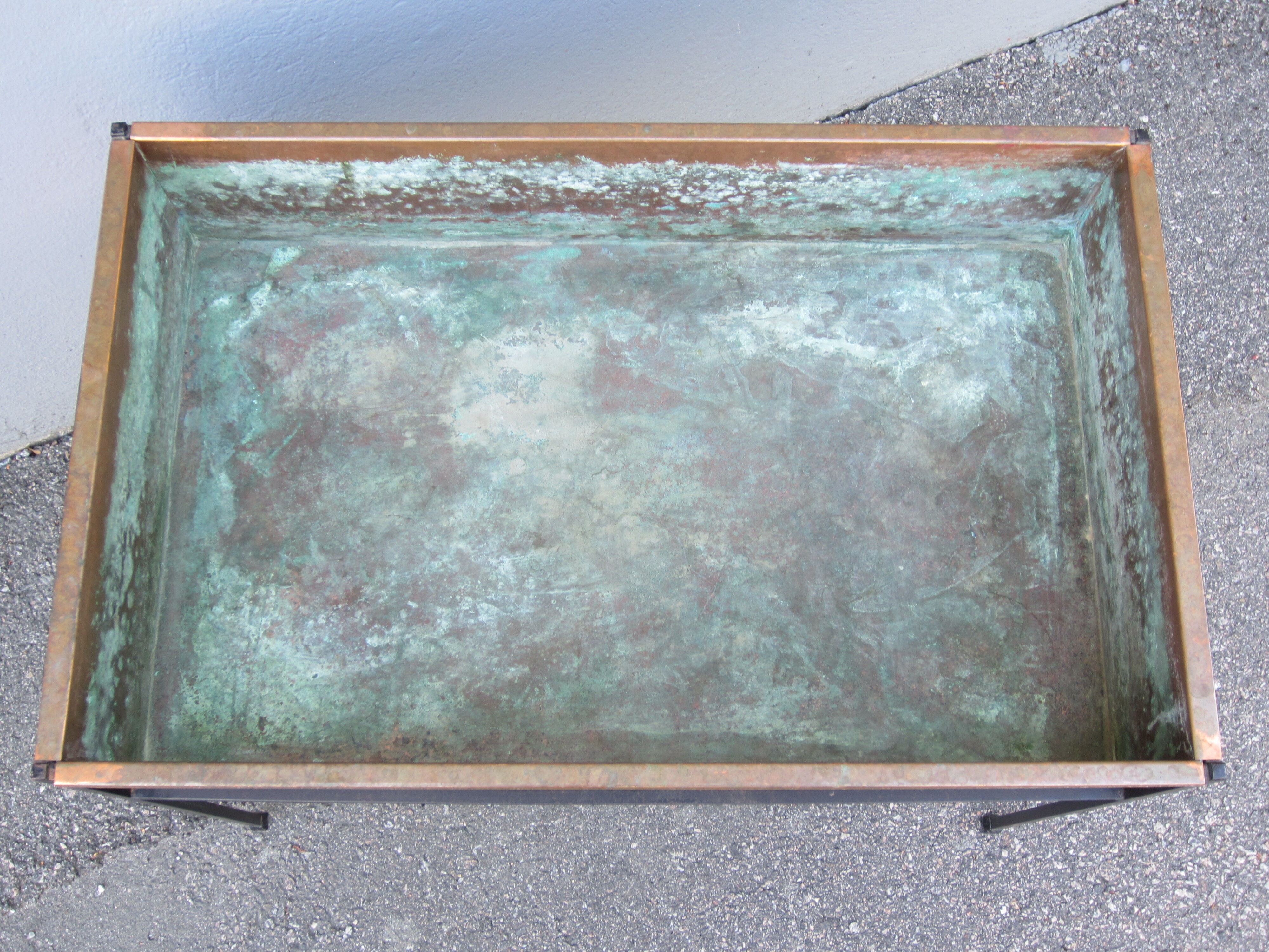 Scandinavian copper planter by Hans-Agne Jakobsson