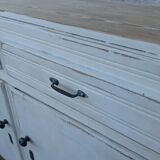 Buffet vintage white