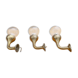 3 Industrial Bronze Sconces