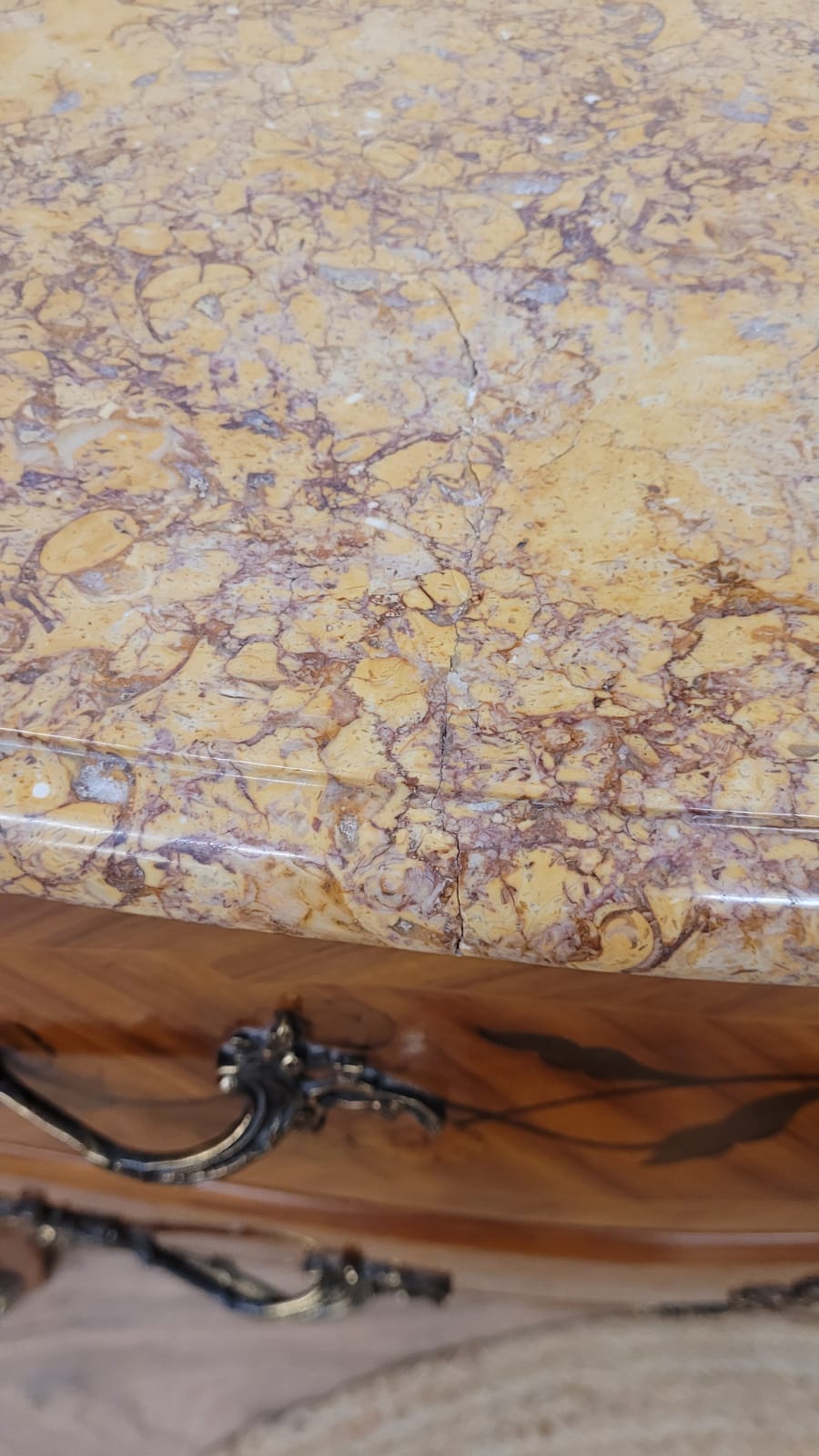 Louis XV style chest of drawers