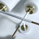 Pair of vintage architectural wall lights, 1960s
