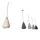 5 suspensions abats-jour made et ampoules filament led girard sudron