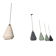 5 suspensions abats-jour made et ampoules filament led girard sudron