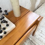 Solid elm bedside table Maison Regain