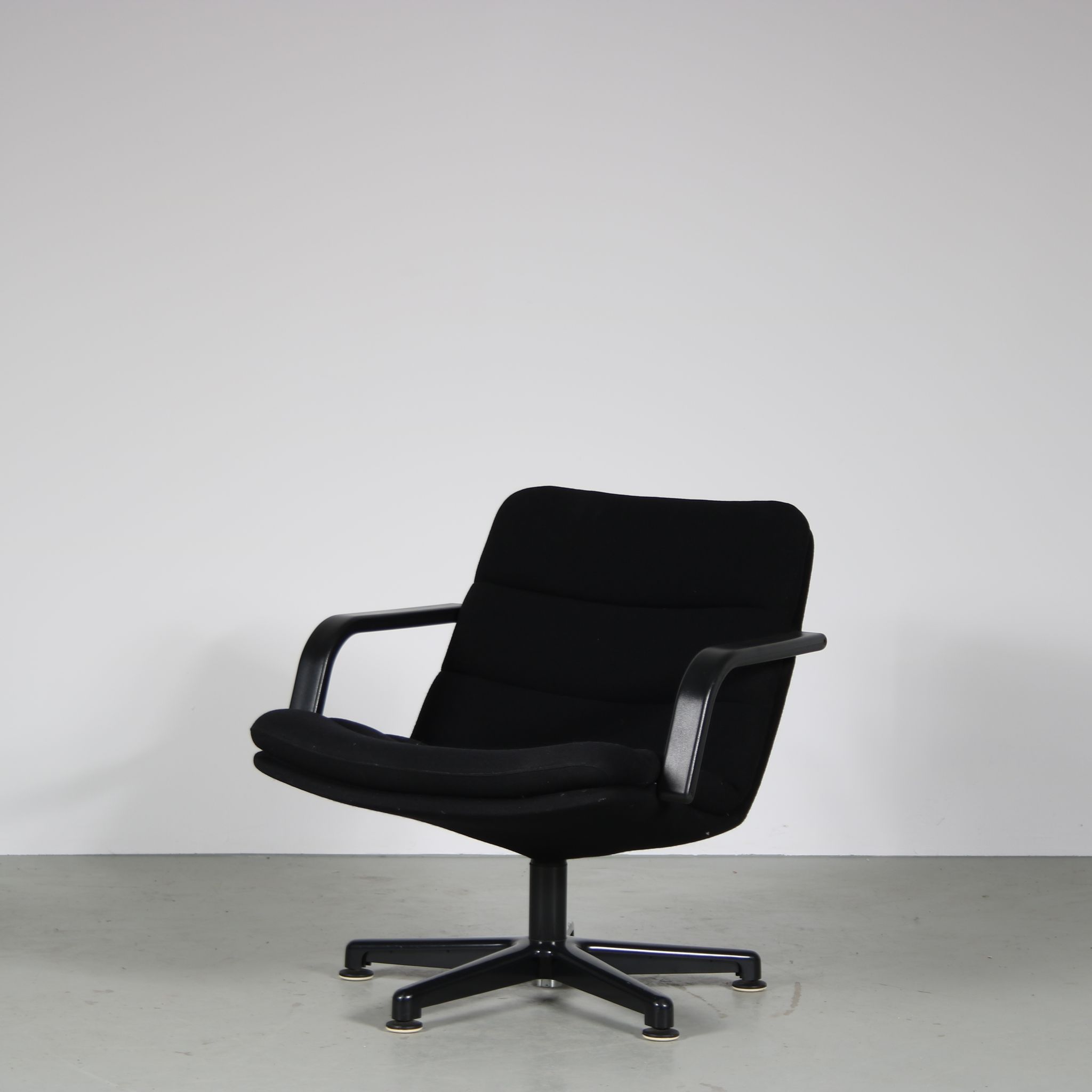 1970s swivel chair by geoffrey harcourt for artifort, netherlands