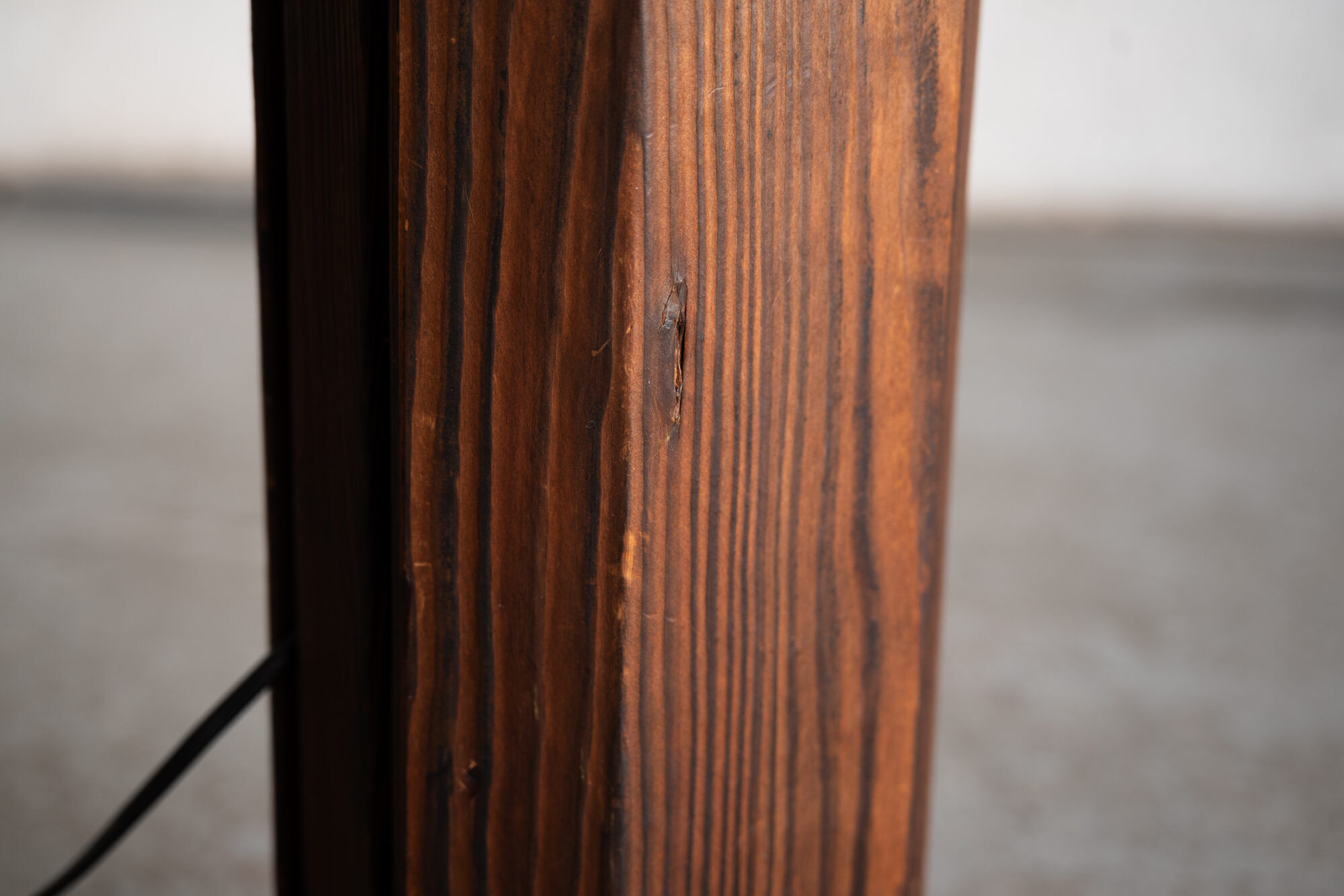 Brutalist floor lamp by Temde Leuchten