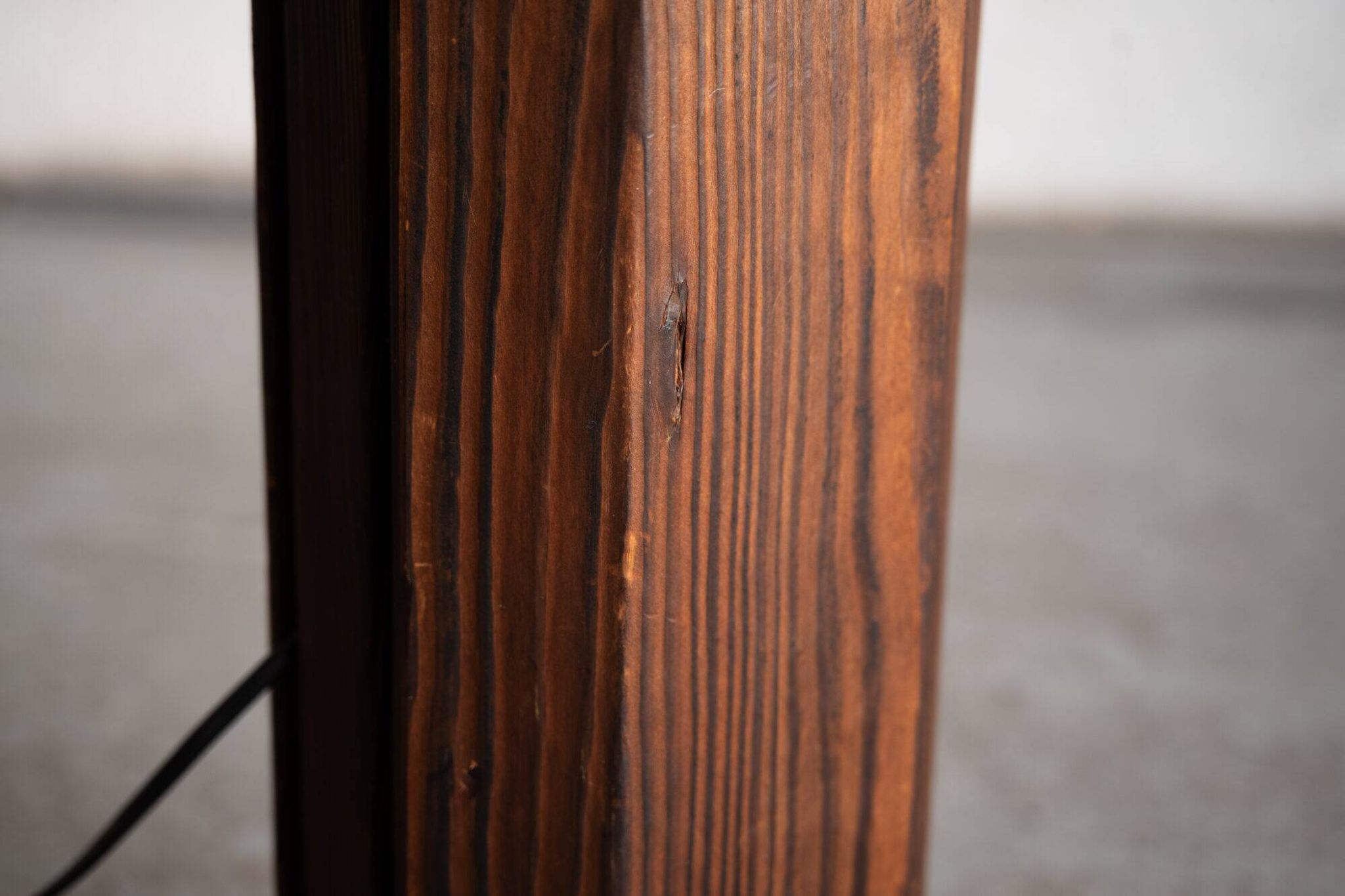 Brutalist floor lamp by Temde Leuchten