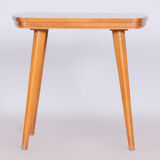 Restored MidCentury Coffee Table, Beech, Umakart, Revived Polish, Czechia, 1950s