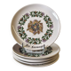 6 cheese plates in earthenware from Gien in good condition.
