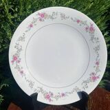 Floral porcelain dish