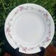 Floral porcelain dish