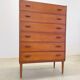 Poul Volther Teak Chest Of Drawers, 1950s.