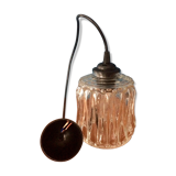 Chiseled glass suspension