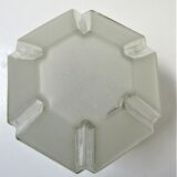 Art deco ceiling frosted and transparent 1930s glass