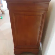 Louis Philippe buffet - 2 drawers - 2 doors - cherry wood - solid wood - dowelled