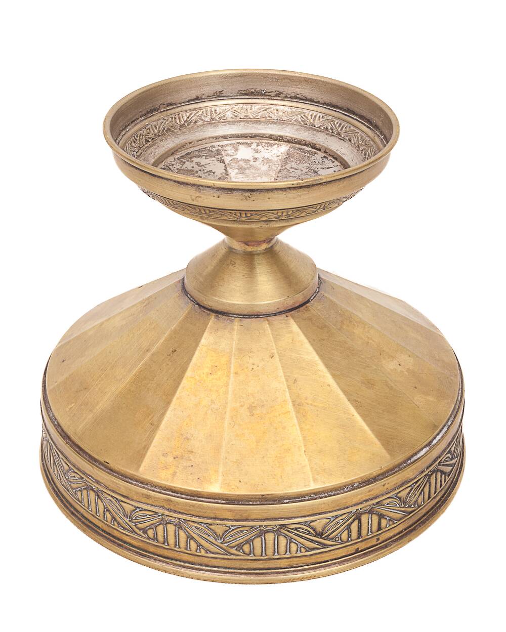 Art Deco brass cup