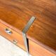Vintage sideboard on stainless steel legs
