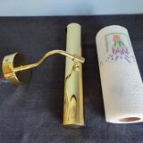 Vintage brass wall lamp