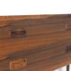 Hundevad Rosewood chest of drawers on high legs, 1960's