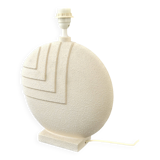 1970s art deco ceramic lamp