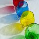 Verres colorés