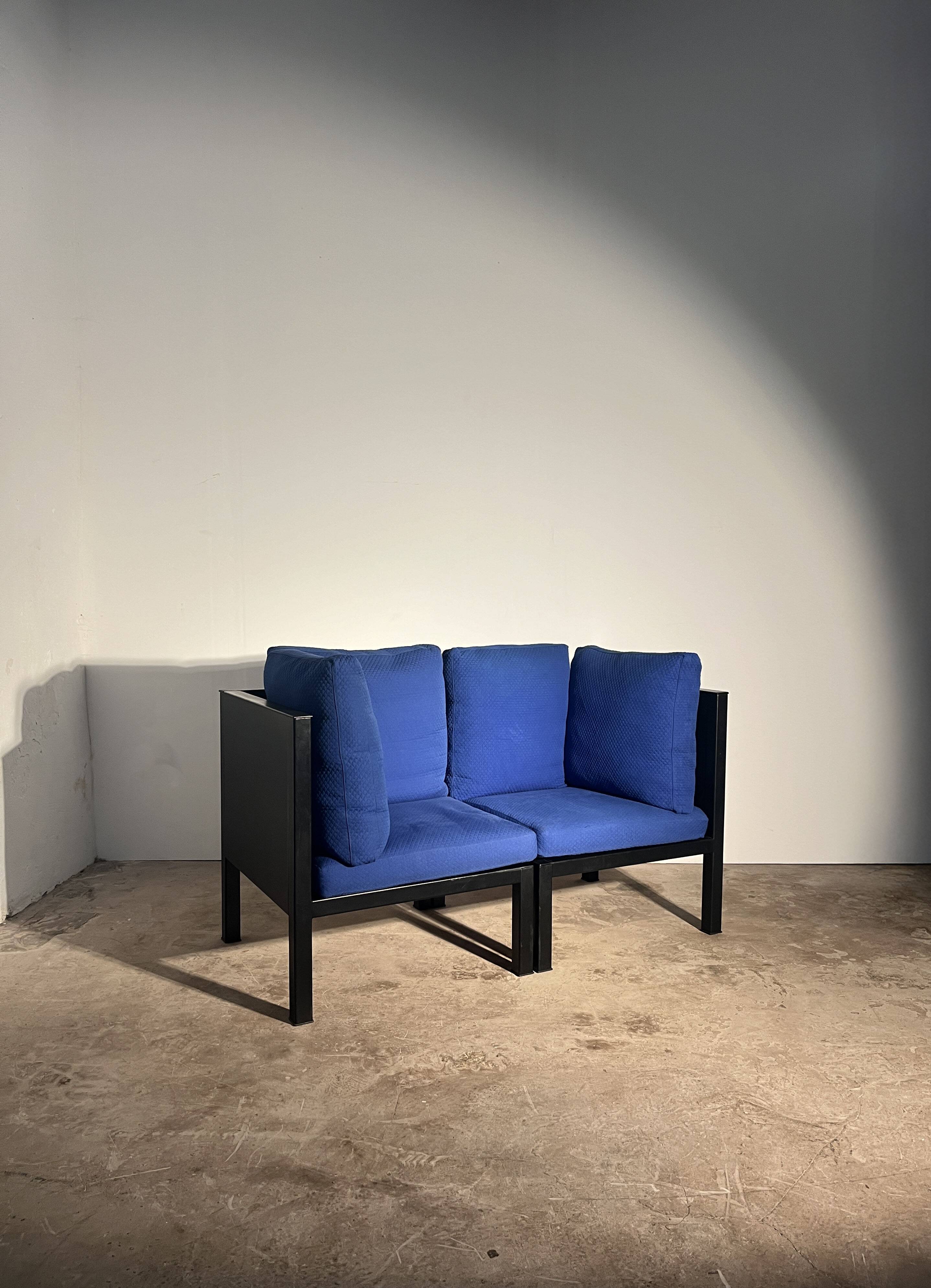 Pair of Sity armchairs by Antonio Citterio for B&B Italia, 1980s