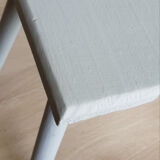 Tripod milking stool in patinated wood