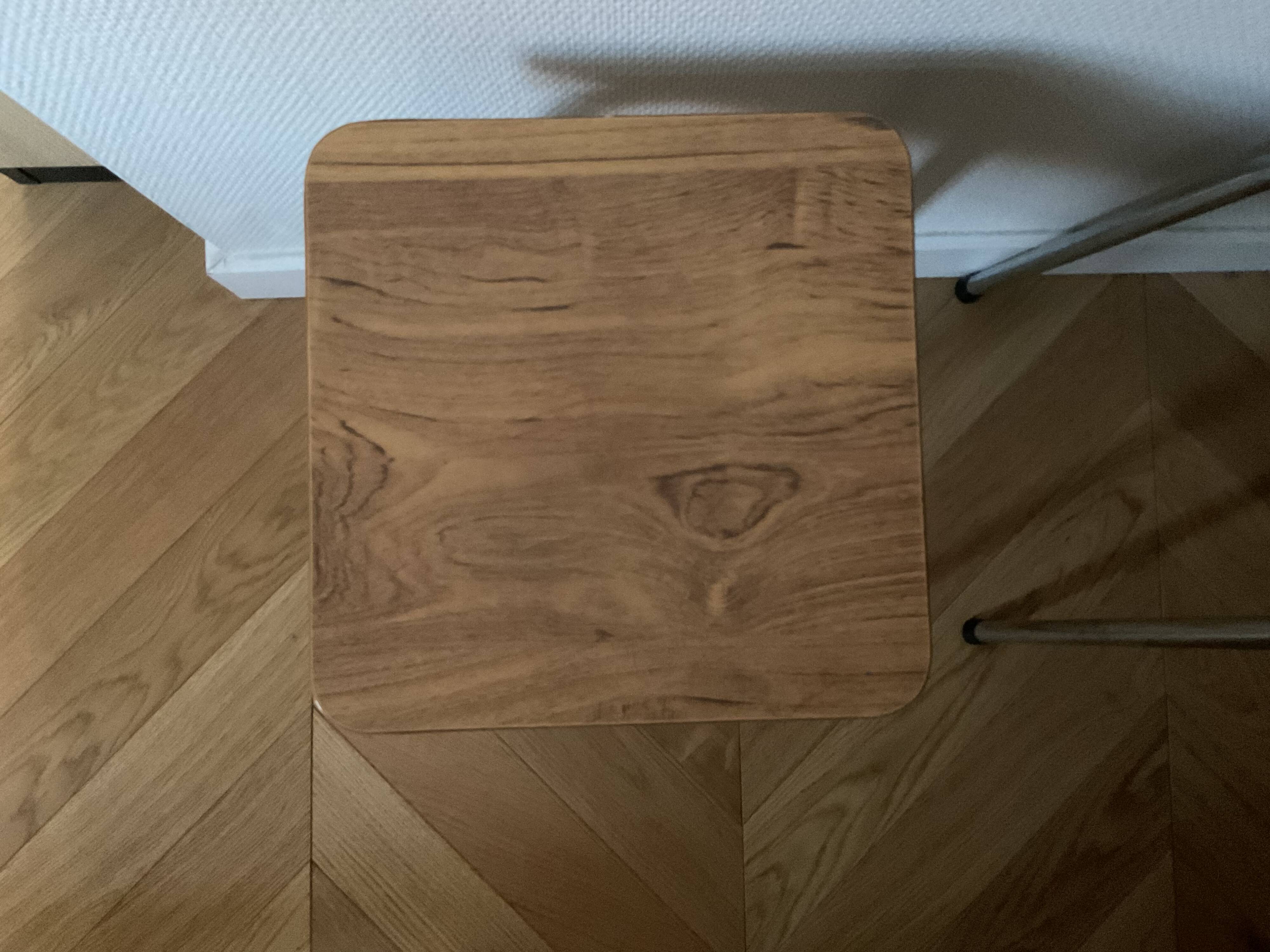 Paire de tabourets Formica
