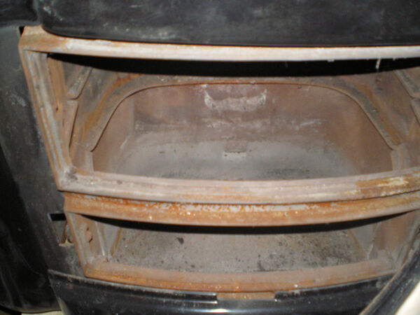 Poêle vintage vers 1950