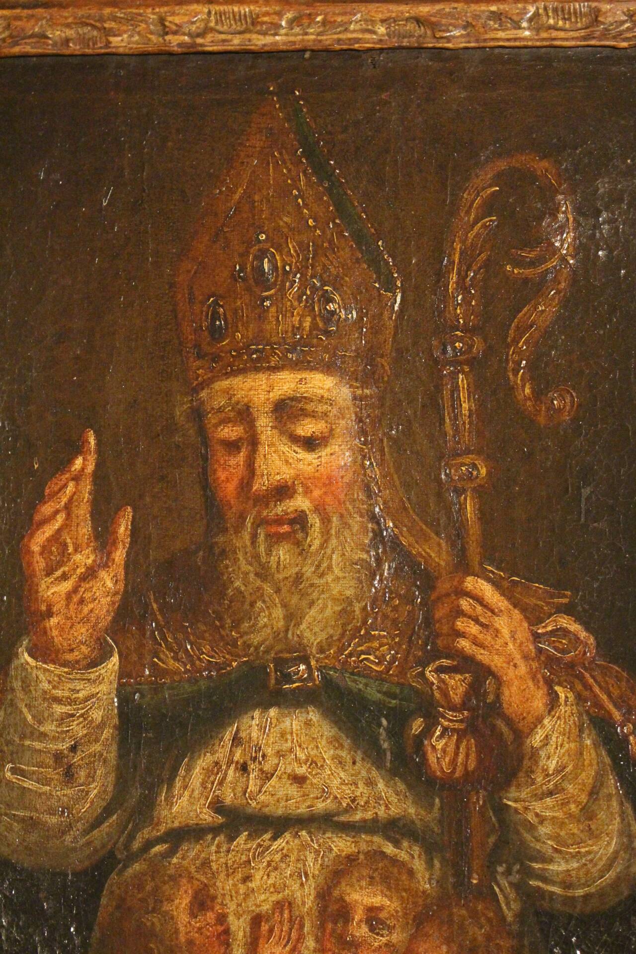 Painting of Saint Nicholas 16th century